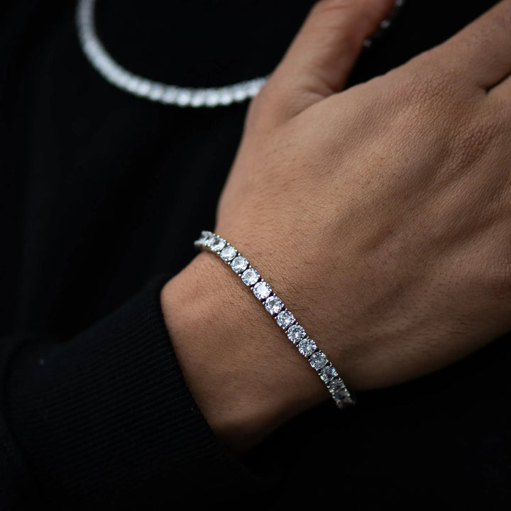 Tennis Bracelet - 5MM SILVER