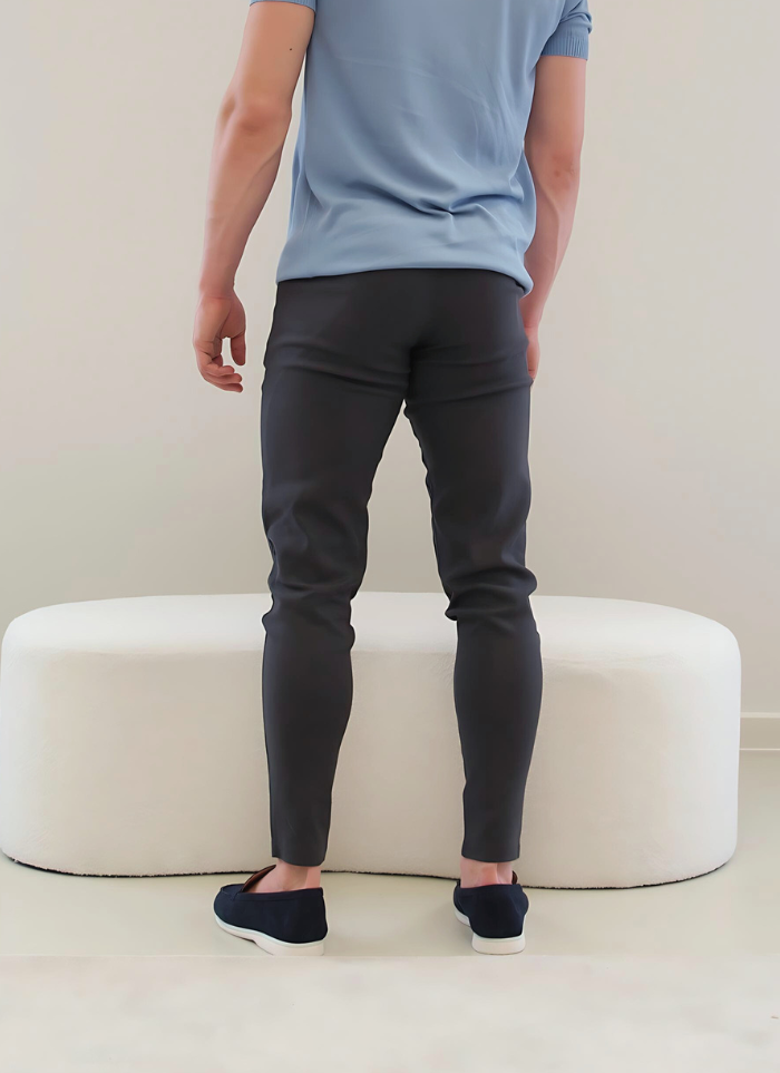 Lightweight chino pants - Grey