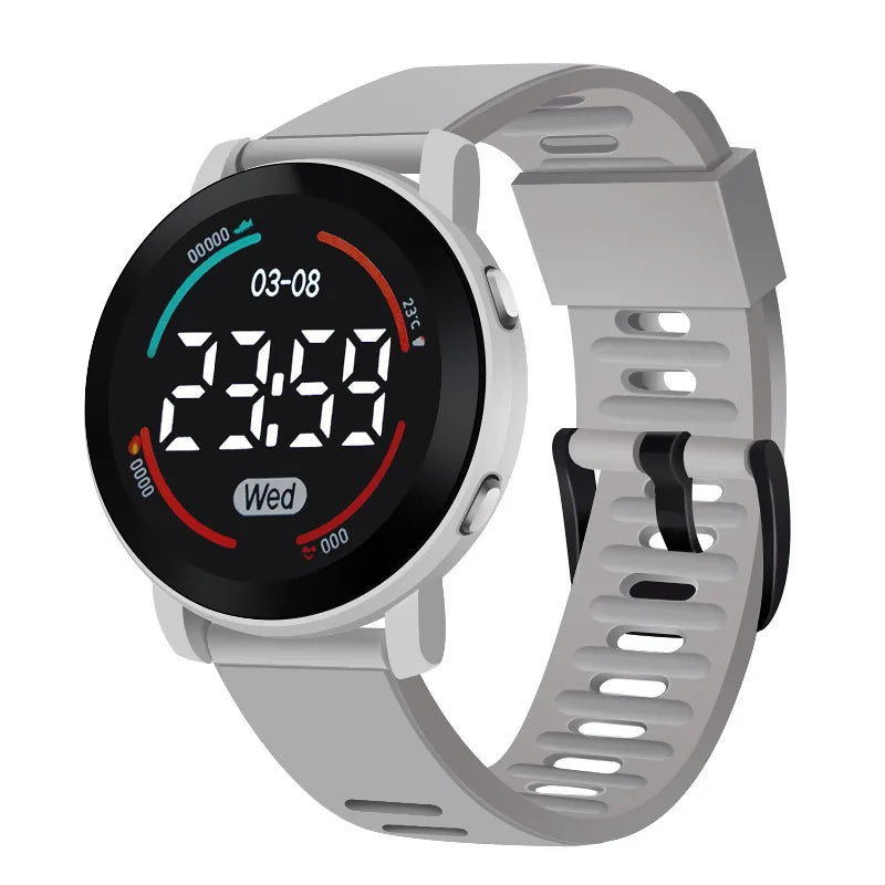 Watches Fashion LED Digital Watch Sport Silicone