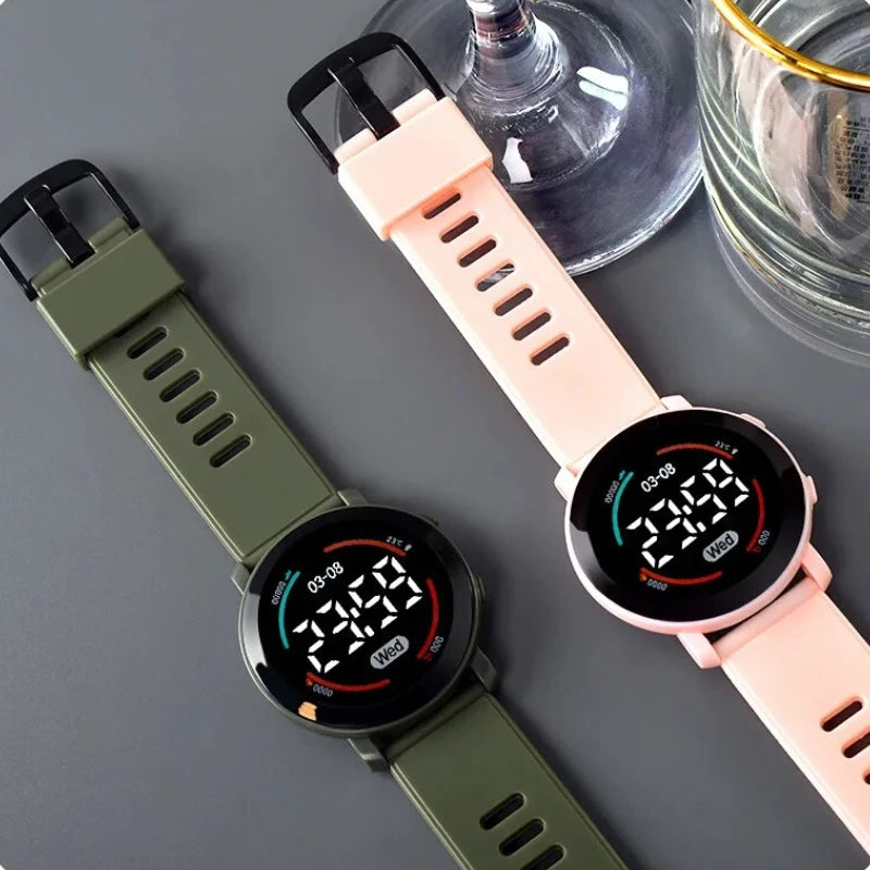 Watches Fashion LED Digital Watch Sport Silicone