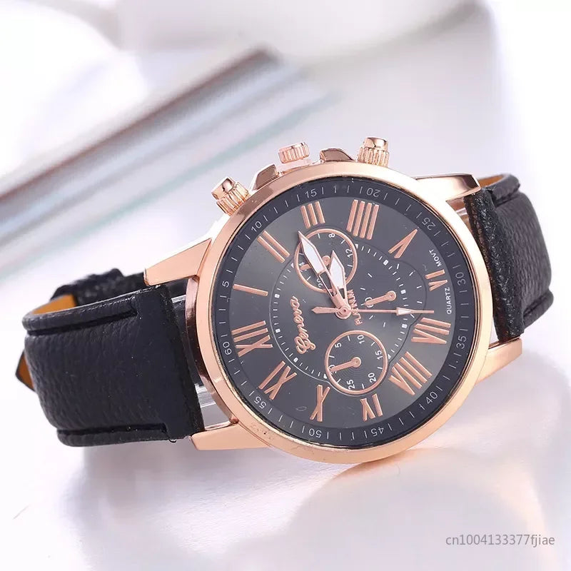 Watches Top Brand Luxury Woman Watch Leather Waterproof