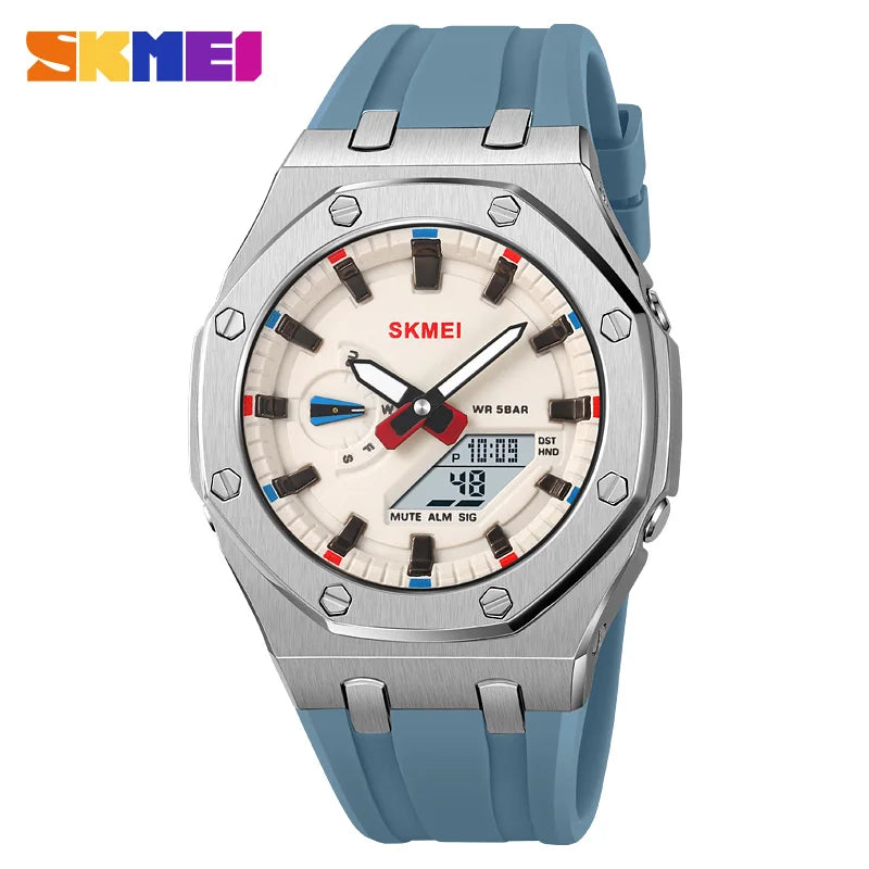 SKMEI 2243 Watch Multi functional Sports Waterproof Night Glow