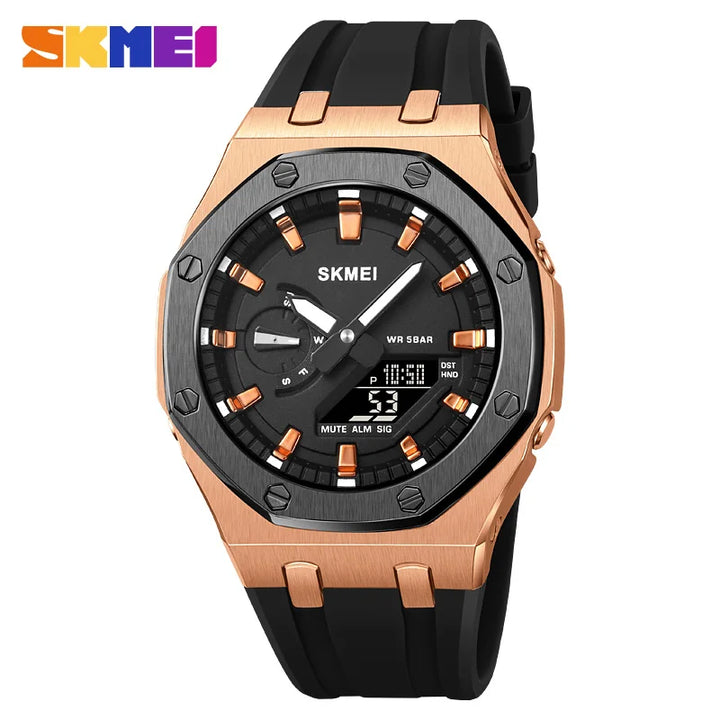 SKMEI 2243 Watch Multi functional Sports Waterproof Night Glow