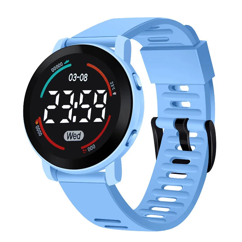 Watches Fashion LED Digital Watch Sport Silicone