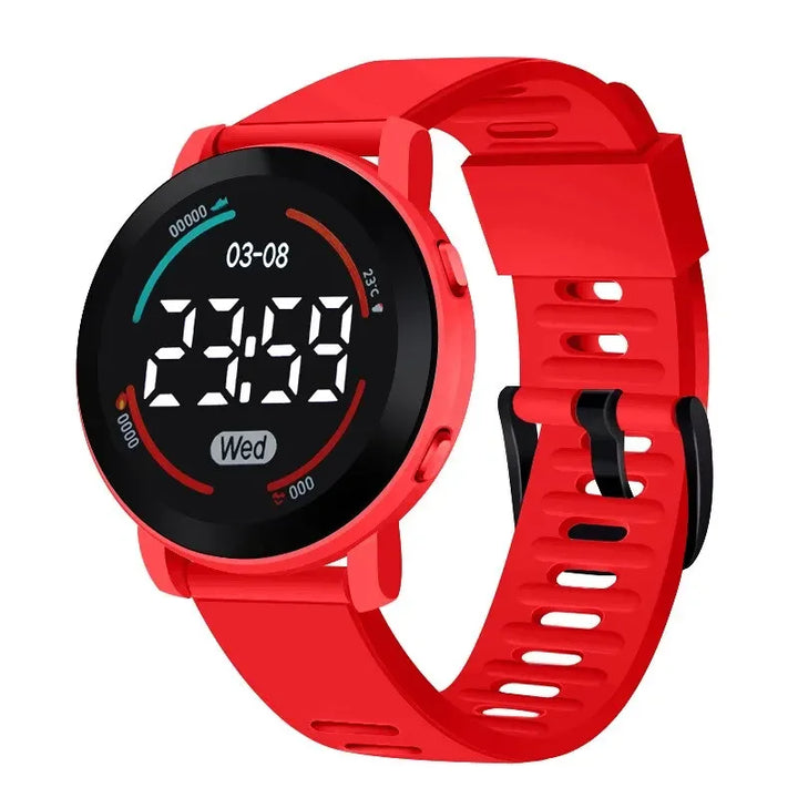 Watches Fashion LED Digital Watch Sport Silicone