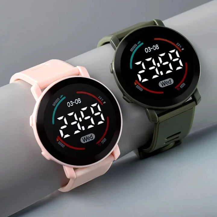 Watches Fashion LED Digital Watch Sport Silicone