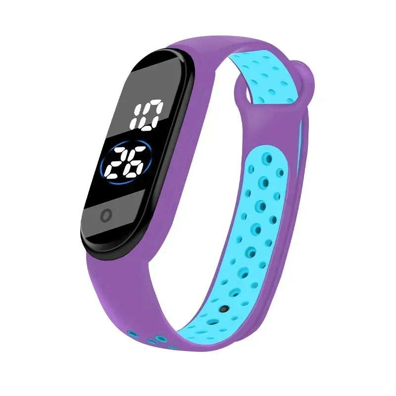 Sports Watch Led Digital Waterproof Silicone