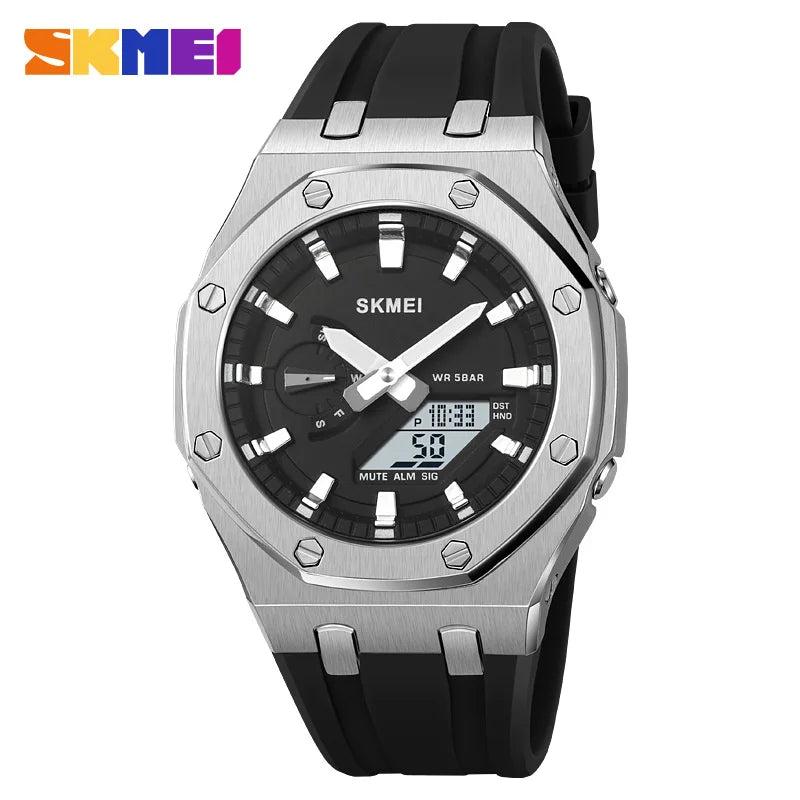 SKMEI 2243 Watch Multi functional Sports Waterproof Night Glow