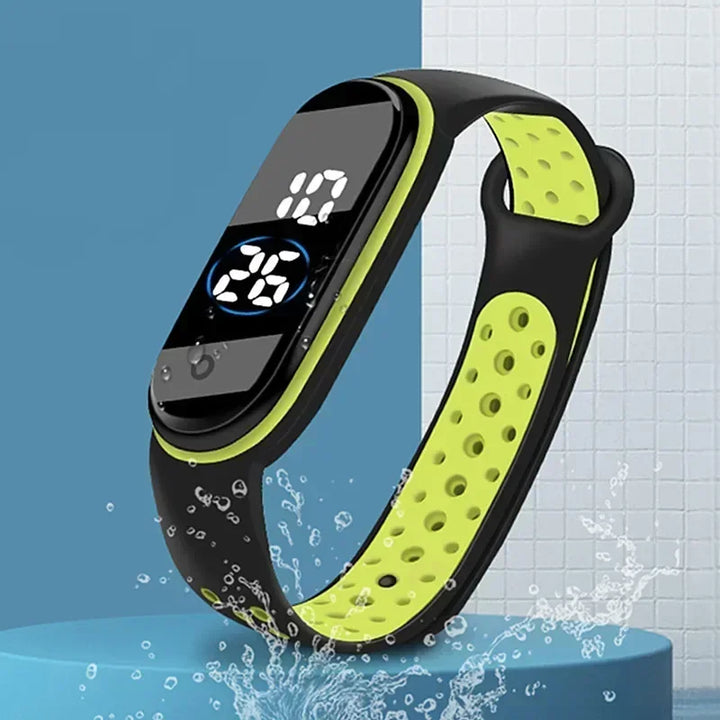 Sports Watch Led Digital Waterproof Silicone