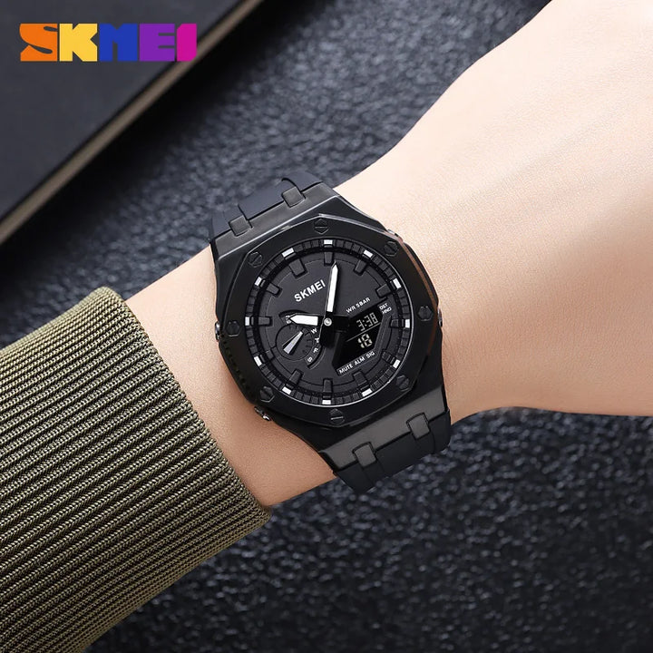 SKMEI 2243 Watch Multi functional Sports Waterproof Night Glow