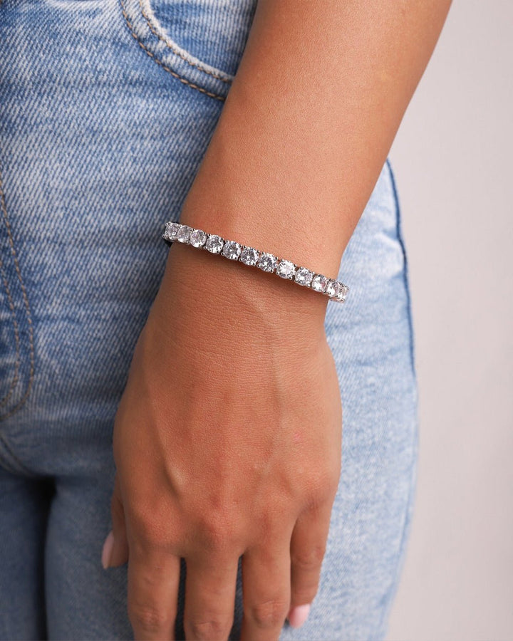 Tennis Bracelet - 5MM SILVER